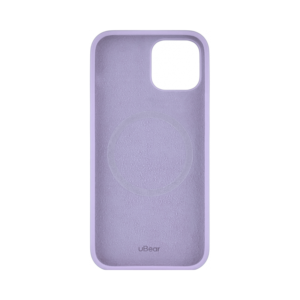 Чехол защитный Touch Mag Case , iPhone 14, силикон , софт-тач, фиолет.